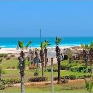 شاليه أرضي مع جاردن في قلب قرية مراقيا بالساحل الشمالي! 🏊‍♂️🌴