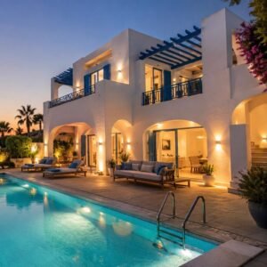 ✨🏡 فيلا 4 غرف | مراسي | مسبح خاص • إطلالة بحرية 🌊