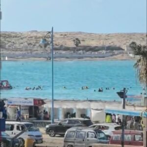 شقه غرفتان بالفيروز ڤيو بحر امام شاطئ الفيروز 🌊🦈