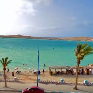 🌟شقه ثلاث غرف ڤيو بحر فاخرة ب روميل 🦈💙🌸