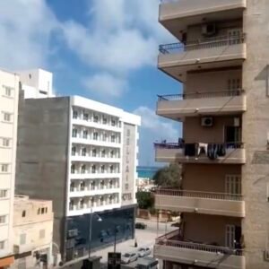 ⭐️شقه غرفتان فاخره موقع مميز شارع أسكندريه وسط البلد 🌟🌊✅